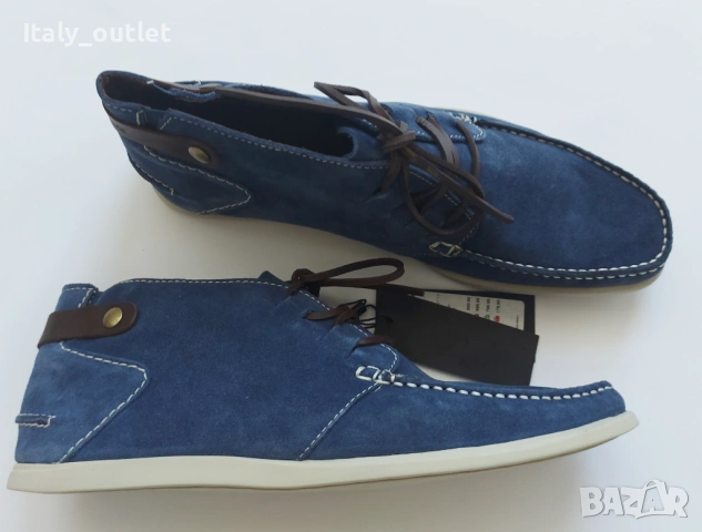 Нови и Оригинални Jack & Jones размер 44, естествена кожа, снимка 2 - Мокасини - 53130820