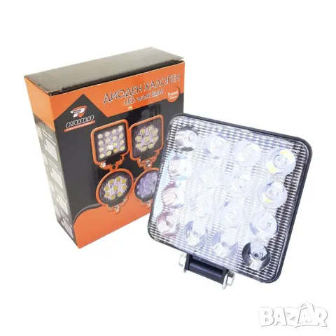 Квадратен LED прожектор 48 W за 12 V, снимка 2 - Аксесоари и консумативи - 55864222