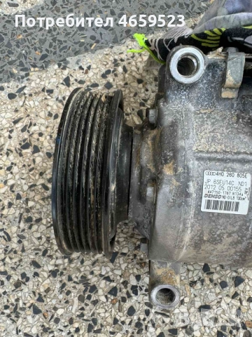 Оригинален компресор Ауди А8 2011 H4 D4 само за 330лв. 4h0260805e, снимка 9 - Части - 52543925