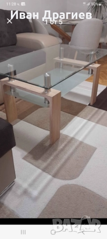 Чисто нова масичка за хол или трапезария. Цена 150 лв.трапезария. 