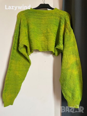Скъсен пуловер, снимка 2 - Блузи с дълъг ръкав и пуловери - 40425381
