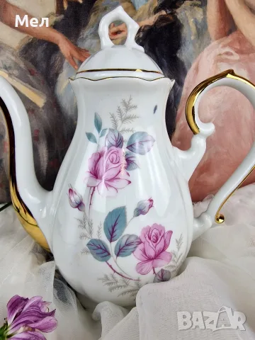 Порцеланов чайник Югославия , снимка 3 - Сервизи - 55826152