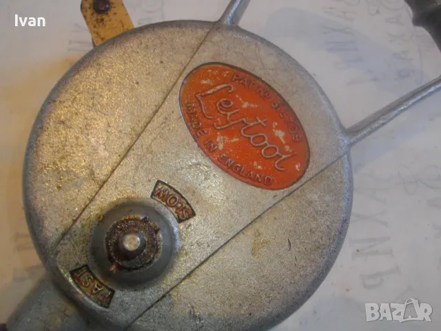 MAJOR-Made in ENGLAND 340мм/ф10мм АЛУМИНИЕВА ПРОФЕСИОНАЛНА РЪЧНА ДРЕЛКА БОРМАШИНА МАТКАП 2 СКОРОСТИ, снимка 11 - Бормашини - 48331167