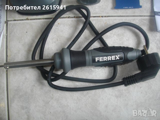 Нови:Ел.Гравьорка Комплект/Ел.Поялник Станция Австрия/Ръчна Нитачка Немска Старо Качество-Комплект, снимка 6 - Поялници и запояване - 40915434