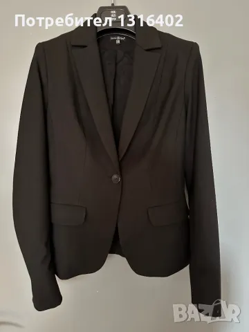Вталено черно сако Стилна жена размер XS/S