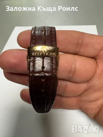  Мъжки автоматичен часовник Reef Tiger Seattle RGA1699 Rose Gold, снимка 4 - Мъжки - 55739902