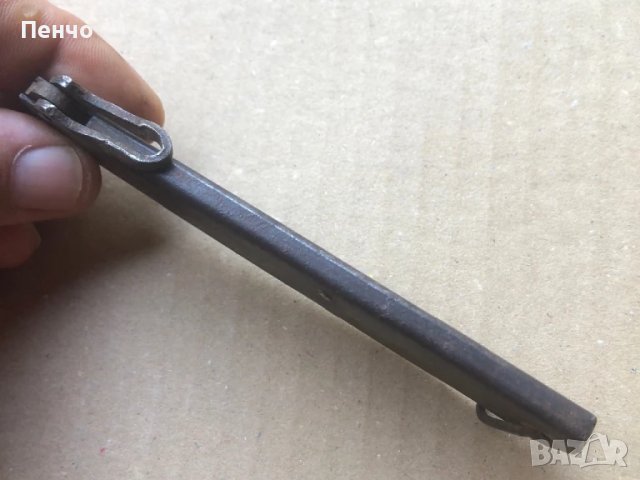 стар военен нож "Nahkämpfer" D. R. G. M. - WWI / WWII, снимка 4 - Антикварни и старинни предмети - 51381642