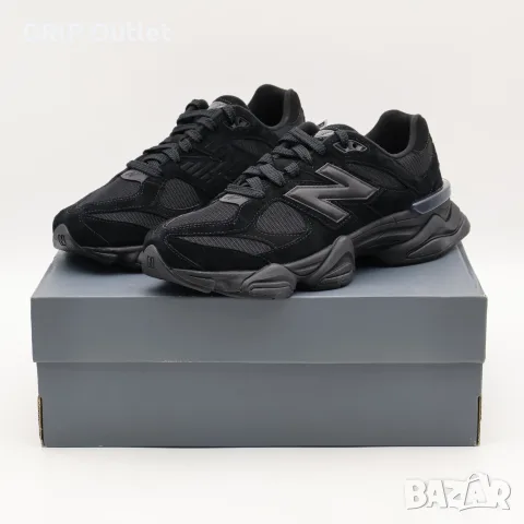 !НОВИ! New Balance 9060 | Triple Black | + КУТИЯ, снимка 8 - Маратонки - 55750956