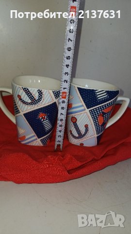 ДВЕ ПОРЦЕЛАНОВИ ЧАШИ , снимка 1