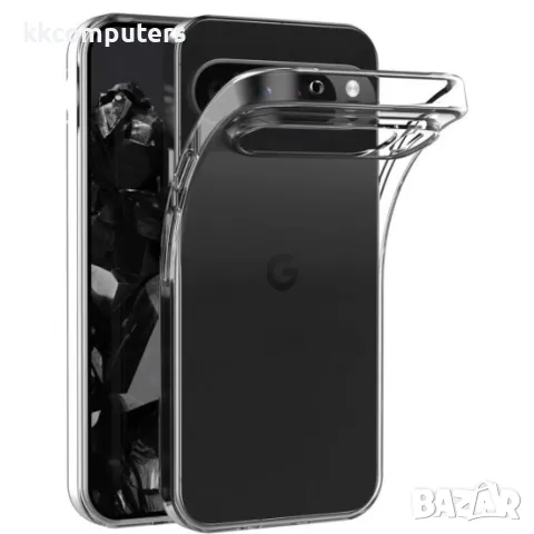 Google Pixel 9/Pixel 9 Pro Силиконов кейс MBX 2mm и Протектор