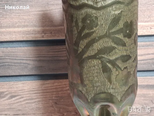 Окопно Творчество Немска Гилза Първа Световна Война, снимка 7 - Антикварни и старинни предмети - 55804460