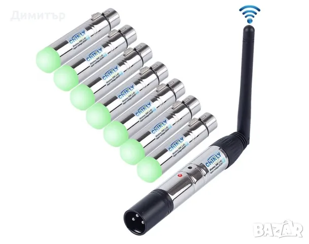 Безжични DMX 512 предаватели за сценично осветление, снимка 6 - Ресийвъри, усилватели, смесителни пултове - 56078950