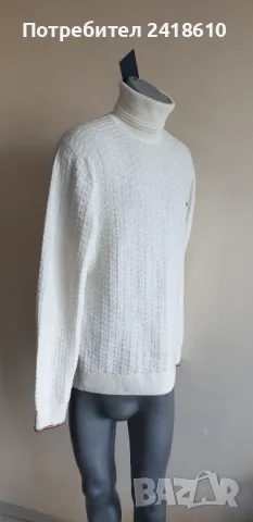 Tommy Hilfiger Cotton Knit POLO Mens Size L НОВО! ОРИГИНАЛ! Мъжки Памучен Пуловер Поло!, снимка 4 - Пуловери - 48867548