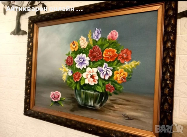 картина маслени бои върху платно 