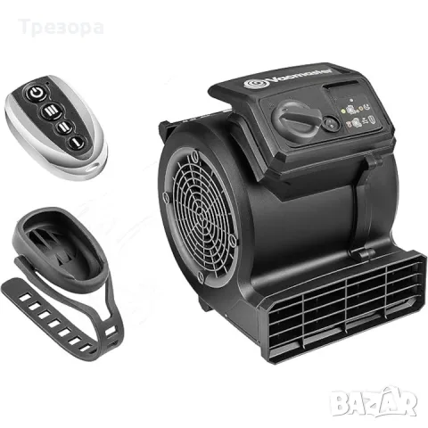 Подов вентилатор Vacmaster AM1202R Cardio54 125W, снимка 2 - Фитнес уреди - 56199731