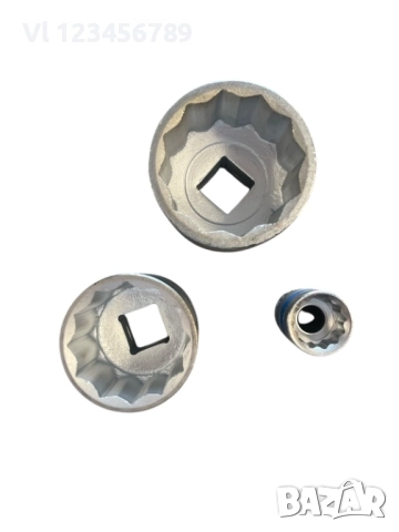 ПРОМОЦИЯ! Гедоре КРАФТРОЯЛ 26 части 3/4" & 1" вложки от 21 до 65 мм -12 СТЕННО, снимка 4 - Гедорета - 52188546