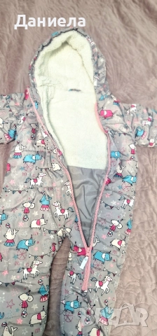 Бебешки космонавт за момиче So Cute, 92 размер, снимка 7 - Бебешки ескимоси - 52448794