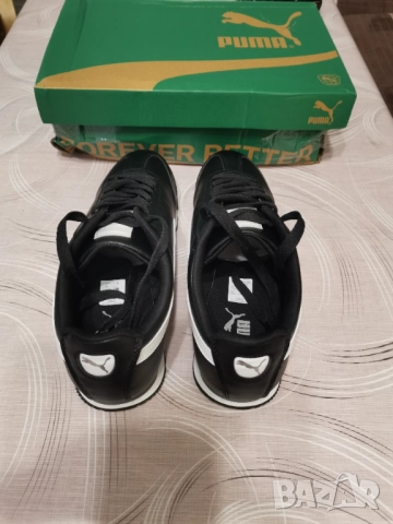 Мъжки кажени маратонки Puma Roma Basic, снимка 2 - Маратонки - 52217256