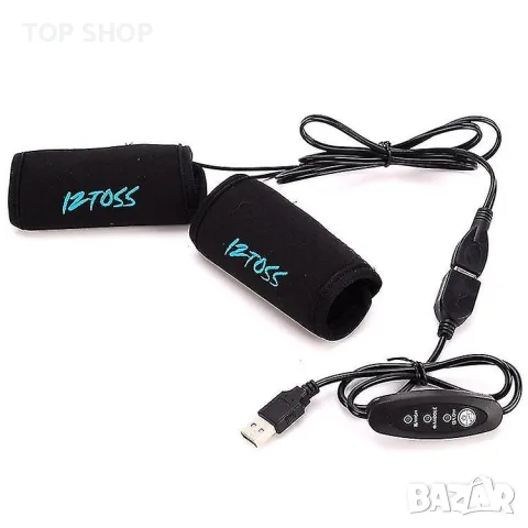 Електрически отопляеми ръкохватки на мотоциклет,USB нагревател, снимка 2 - Аксесоари и консумативи - 48623682