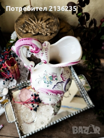 Порцеланова кана/ ваза, снимка 8 - Антикварни и старинни предмети - 51955876