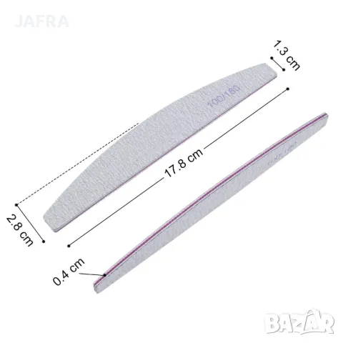 Професионална LED Лампа Полумесец за Козметични Услуги + ПОДАРЪК Пили за Маникюр, Отстъпки, снимка 9 - Продукти за маникюр - 48494004