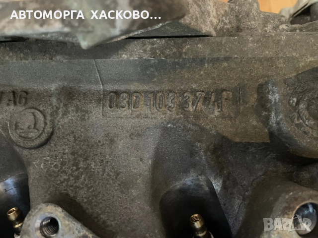 Цилиндрова глава Skoda Fabia 1.2 бензин 03D103374F, снимка 4 - Части - 52695320