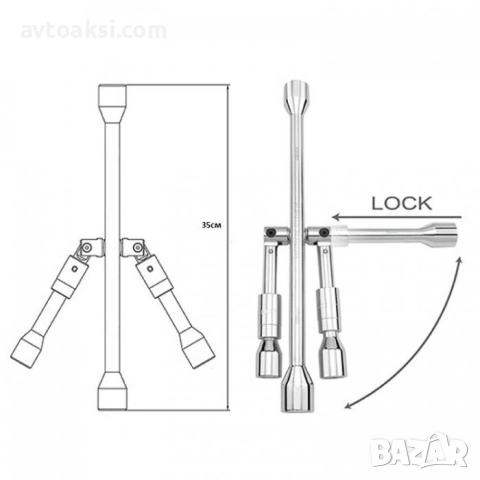 Ключове за джанти кръстачка 5 модела, снимка 14 - Аксесоари и консумативи - 52717358