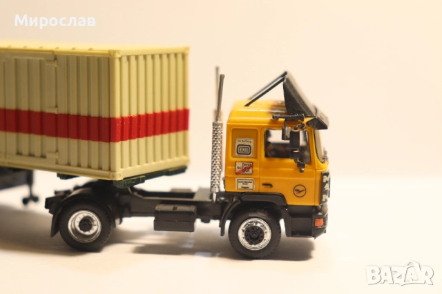 HERPA 1:87 H0 МАН MAN КОНТЕЙНЕР КАМИОН МОДЕЛ, снимка 5 - Колекции - 52434450