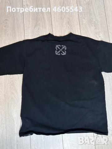 off white тениска, снимка 3 - Тениски - 55962566