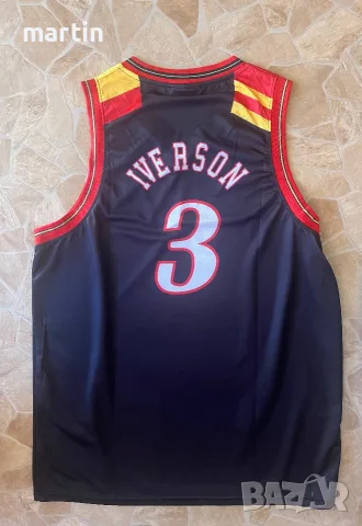 Allen Iverson 76ers баскетболен потник, снимка 2 - Спортни дрехи, екипи - 56232303