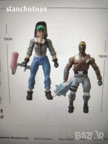 Комплект 8 фигурки от Fortnait, снимка 3 - Фигурки - 48633614