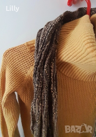 Пуловер и шал за 4 евро, снимка 5 - Блузи с дълъг ръкав и пуловери - 53143744