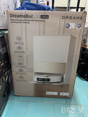 Прахосмукачка робот Dreame L20 Ultra, снимка 7 - Прахосмукачки - 56350656