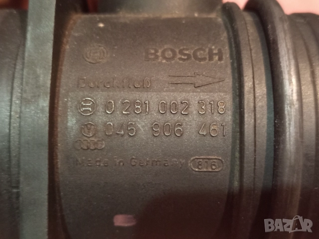 Дебитомер BOSCH за VW Polo Lupo и Seat Arosa - 1.4 TDI, снимка 5 - Части - 51706751