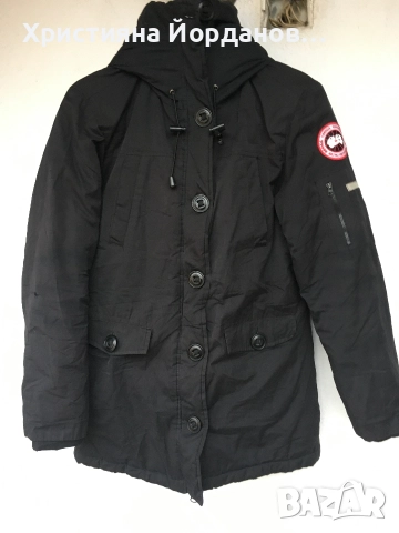 Парка Canada goose ,с пух и пера със забележки
