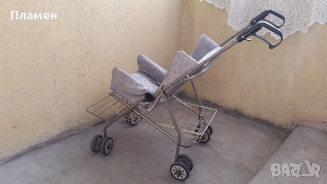 Детска лятна количка от соца, снимка 3 - Детски колички - 44355839
