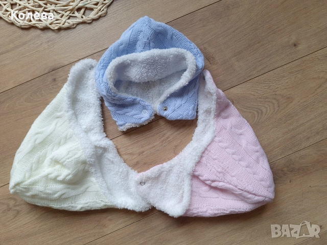 Детски/бебешки зимни шапки НА ЕДРО, снимка 5 - Бебешки шапки - 52704860