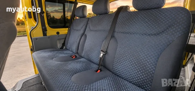 Бус под наем Renault Trafic 9 места ДЪЛГА БАЗА Ван под наем | Без депозит | Пътнически, снимка 6 - Rent a car - 55987513