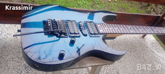 Ibanez RG 570 FM Transparent Blue., снимка 3 - Китари - 52928216