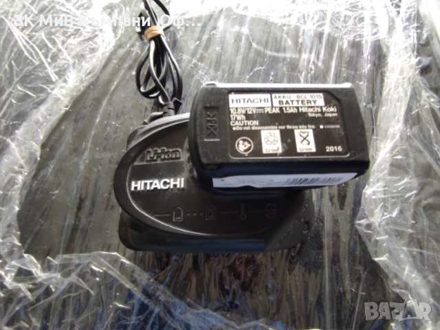 Акумулаторен винтоверт Hitachi DS10DAL 10.8V с батерия и зарядно, снимка 4 - Винтоверти - 52042452