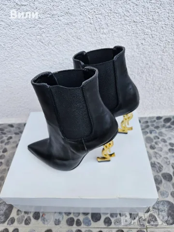 Боти YSL номер 35- 36, снимка 3 - Дамски боти - 56376335
