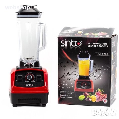 ПРОМО!! Професионален блендер 4в1 с 2 литра вместимост и 3000W мощност, ГАРАНЦИЯ 12 МЕСЕЦА, снимка 1