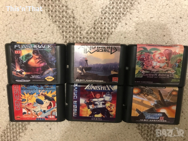 Дискети за конзола Sega MD/Genesis, снимка 17 - Други игри и конзоли - 53541441