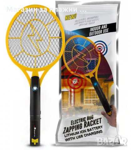 ЕЛЕКТРИЧЕСКА ПАЛКА ЗА НАСЕКОМИ - код 1413, снимка 2 - Други стоки за дома - 34014221