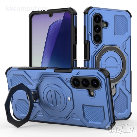 Магнитен калъф и Протектор за Samsung Galaxy A17 5G / A17 4G| Удароустойчив Корпус с 360° Въртяща Ст, снимка 4 - Калъфи, кейсове - 52200389