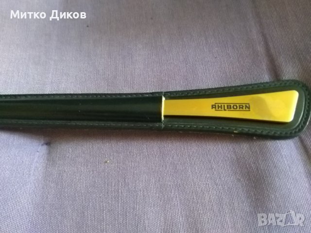 Ножче за писма марково немско винтидж с кожен калъф Ahlborn-190мм, снимка 6 - Колекции - 39250877