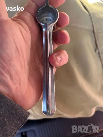 СССР преса за чесън, снимка 5 - Прибори за хранене, готвене и сервиране - 49868285