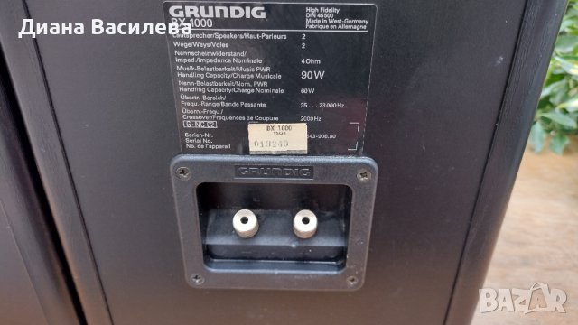 GRUNDIG BX-1000, снимка 10 - Тонколони - 41888190