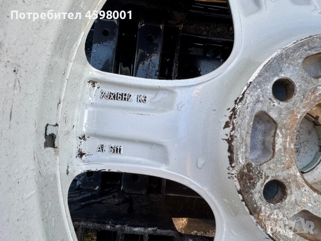 4бр.Алуминиеви джанти 16цола 5x108 Borbet за Ford Kuga,Focus,C-Max,Connect,Volvo, снимка 12 - Гуми и джанти - 53747298