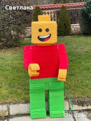 3Д пинята/тематичен декор на тема ЛЕГО, снимка 5 - Други - 44391782